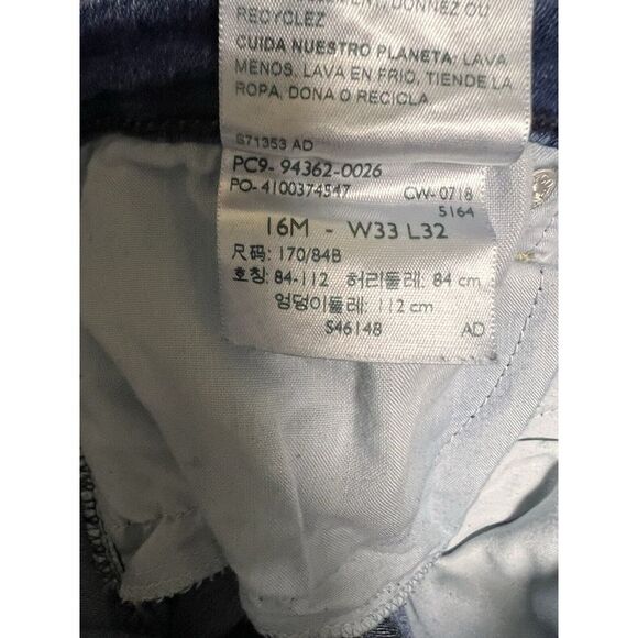 Signature Levi Strauss Levis Jeans Women's Size 16 Blue Mid Rise Bootcut DAS-C - Picture 8 of 9